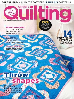 cover image of Love Patchwork & Quilting